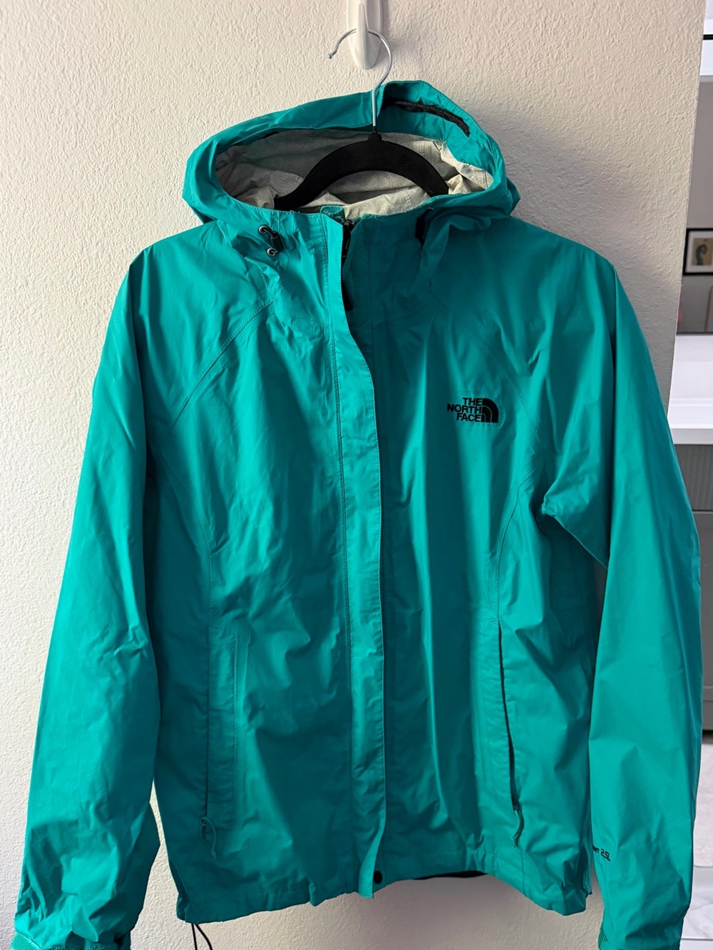 The North Face Women's Teal Hooded Ski Jacket